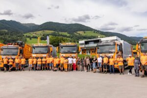 Team von Gassner Entsorgung im Pinzgau
