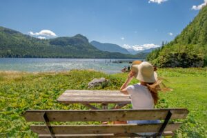 Altausseer See in der Nähe des Hotels