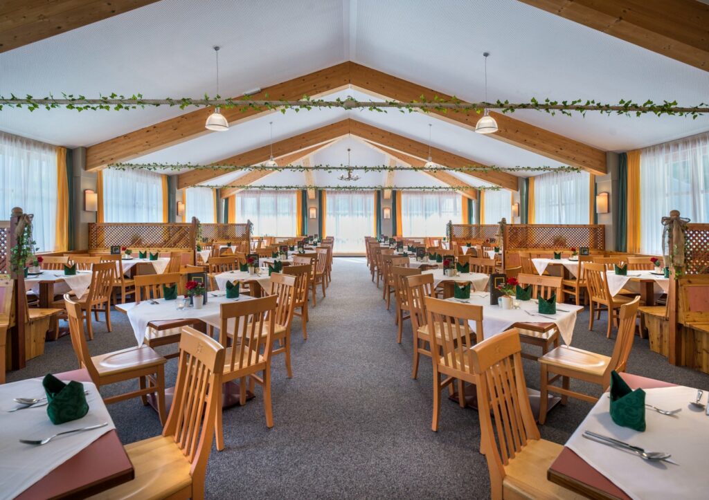 Restaurant im JUFA Hotel Altaussee