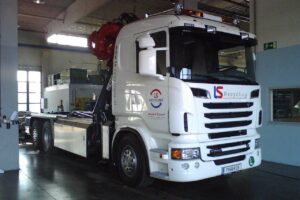 Hakenwagen von L&S Recycling