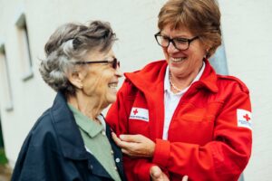 Österreichisches Rotes Kreuz, Landesverband Steiermark – Besuch bei Seniorin