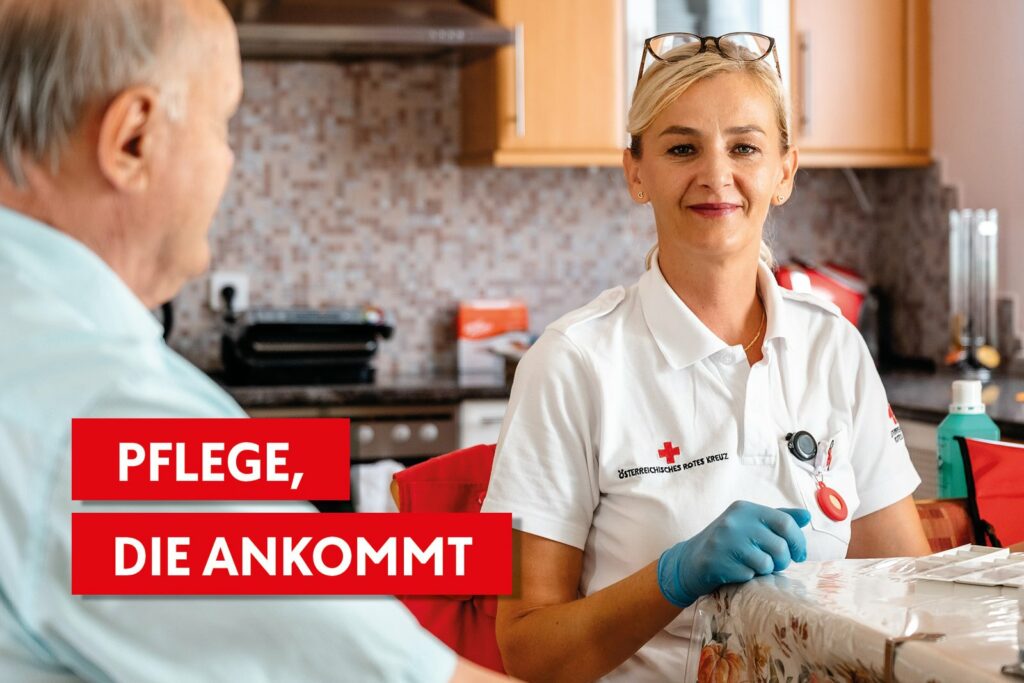 Pflegejobs beim Roten Kreuz
